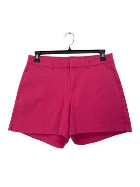 Old Navy Womens Size 12 Hi-Rise Pixie Classic Shorts Pink Secret Smooth Pockets